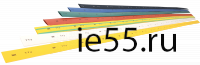 Термоусадочная трубка ТТУ 14/7 желтая 1 м IEK