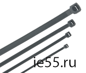 Хомут морозостойкий Хкм 3,6х150мм черный (100шт) IEK