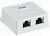 ITK Настенная инф. розетка RJ45 кат. 5E FTP 2-порт